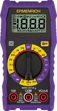 Цифровой мультиметр Ermenrich Zing TC07, изображение 1