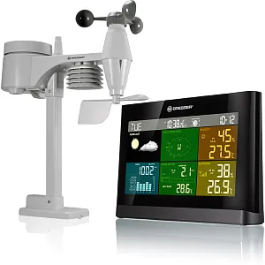 Метеостанция Bresser Comfort «5 в 1» с цветным дисплеем, белая, изображение 1