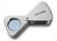 Лупа Kromatech ювелирная треугольная 20x, 18 мм MG23196A