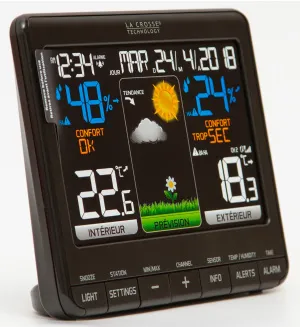 Метеостанция La Crosse WS6825 2 с цветным экраном и тремя датчиками, изображение 3