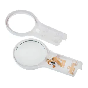 Лупа на ручке Veber 3х, 75 мм, с подсветкой (82018-L), изображение 4