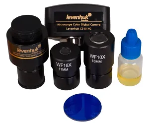 Микроскоп цифровой Levenhuk D320L, 3,1 Мпикс, монокулярный, изображение 11