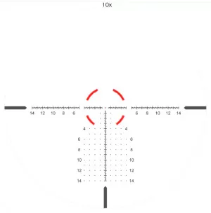 Прицел оптический ARTELV CRS 1–10x28 FFP, сетка AM1101, изображение 5