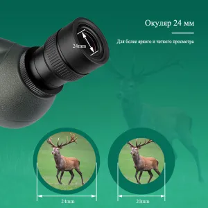 Зрительная труба SVBONY SV406P 16–48x65 ED WP, изображение 8