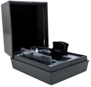 Лупа-прищепка бинокулярная Eschenbach 1,7x, 74,5x28 мм, с креплением на очки LaboClip, изображение 3