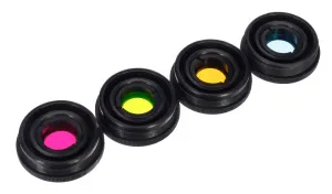 Набор светофильтров Bresser Essential, 1,25" (красный, зеленый, синий, желтый), изображение 3